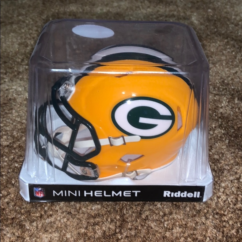 NFL packers Riddell mini helmet